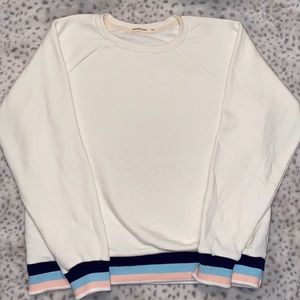 Marine Layer XL Women’s Sweater White/Stripes